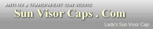 Lady's Sun Visor Cap